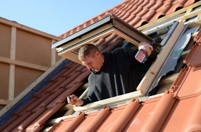 Pose de fenêtres de toit Velux au Sap-André